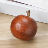 Maxbell Handcarved Wooden Statue Ornament Paperweight Farmhouse Small Apple Figurine