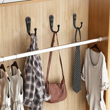 Maxbell 15x Wall Hanging Hangers Hooks with Screw Coat Hooks for Farmhouse Door Wall