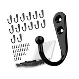 Maxbell 15x Wall Hanging Hangers Hooks with Screw Coat Hooks for Farmhouse Door Wall