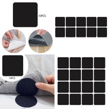 Maxbell Rug Pad Grippers Square Double Sided Stickers for Tile Dining Room Farmhouse 10 Pieces