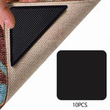 Maxbell Rug Pad Grippers Square Double Sided Stickers for Tile Dining Room Farmhouse 10 Pieces