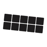 Maxbell Rug Pad Grippers Square Double Sided Stickers for Tile Dining Room Farmhouse 10 Pieces