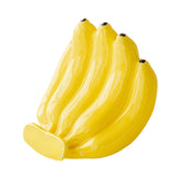 Maxbell Phone Stand Bananas Sculpture Cute Phone Holder for Living Room Wedding Home Yellow