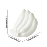 Maxbell Phone Stand Bananas Sculpture Cute Phone Holder for Living Room Wedding Home White
