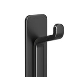 Maxbell 5Pcs Bathroom Wall Mount Hooks Multifunctional for Kitchen Entryway Home Use Black