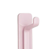 Maxbell 5Pcs Bathroom Wall Mount Hooks Multifunctional for Kitchen Entryway Home Use Pink