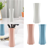 Maxbell Flower Vase Minimalist Easy to Use Ideal Gift Modern Simple Desktop Ornament White