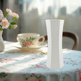 Maxbell Flower Vase Minimalist Easy to Use Ideal Gift Modern Simple Desktop Ornament White