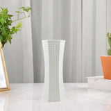 Maxbell Flower Vase Minimalist Easy to Use Ideal Gift Modern Simple Desktop Ornament White