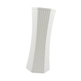 Maxbell Flower Vase Minimalist Easy to Use Ideal Gift Modern Simple Desktop Ornament White