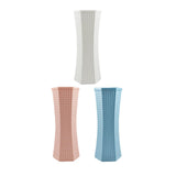 Maxbell Flower Vase Minimalist Easy to Use Ideal Gift Modern Simple Desktop Ornament White