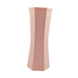 Maxbell Flower Vase Minimalist Easy to Use Ideal Gift Modern Simple Desktop Ornament Pink