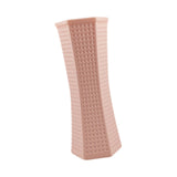 Maxbell Flower Vase Minimalist Easy to Use Ideal Gift Modern Simple Desktop Ornament Pink