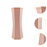 Maxbell Flower Vase Minimalist Easy to Use Ideal Gift Modern Simple Desktop Ornament Pink