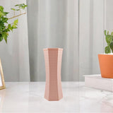 Maxbell Flower Vase Minimalist Easy to Use Ideal Gift Modern Simple Desktop Ornament Pink