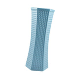 Maxbell Flower Vase Minimalist Easy to Use Ideal Gift Modern Simple Desktop Ornament Blue