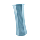 Maxbell Flower Vase Minimalist Easy to Use Ideal Gift Modern Simple Desktop Ornament Blue