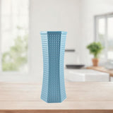 Maxbell Flower Vase Minimalist Easy to Use Ideal Gift Modern Simple Desktop Ornament Blue