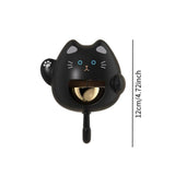 Maxbell Shopkeepers Bell Unique when Door Opens for Nail Salon Office Indoor Outdoor black