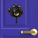 Maxbell Shopkeepers Bell Unique when Door Opens for Nail Salon Office Indoor Outdoor black