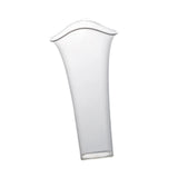 Maxbell Clear Vase for Centerpieces Modern Transparent for Living Room Desktop Party Style A