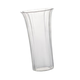 Maxbell Clear Vase for Centerpieces Modern Transparent for Living Room Desktop Party Style B