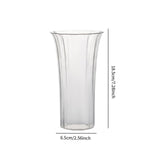 Maxbell Clear Vase for Centerpieces Modern Transparent for Living Room Desktop Party Style B