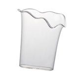 Maxbell Clear Vase for Centerpieces Modern Transparent for Living Room Desktop Party Style C