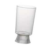 Maxbell Clear Vase for Centerpieces Modern Transparent for Living Room Desktop Party Style D