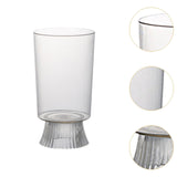 Maxbell Clear Vase for Centerpieces Modern Transparent for Living Room Desktop Party Style D