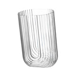 Maxbell Clear Vase for Centerpieces Modern Transparent for Living Room Desktop Party Style E