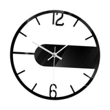 Maxbell Wall Clock Modern Practical Acrylic Ornament for Hotel Dining Room Farmhouse