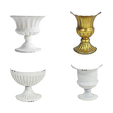 Maxbell Oil Painting Half Vase Easy to Install Rustic Unique Oil Painting Decoration Style A