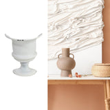 Maxbell Oil Painting Half Vase Easy to Install Rustic Unique Oil Painting Decoration Style B