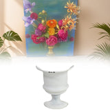 Maxbell Oil Painting Half Vase Easy to Install Rustic Unique Oil Painting Decoration Style B
