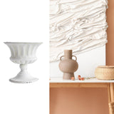 Maxbell Oil Painting Half Vase Easy to Install Rustic Unique Oil Painting Decoration Style C
