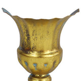 Maxbell Oil Painting Half Vase Easy to Install Rustic Unique Oil Painting Decoration Style D
