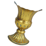 Maxbell Oil Painting Half Vase Easy to Install Rustic Unique Oil Painting Decoration Style D