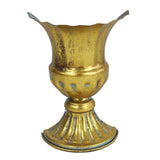 Maxbell Oil Painting Half Vase Easy to Install Rustic Unique Oil Painting Decoration Style D