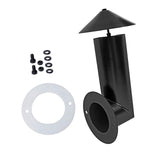 Maxbell Grill Smoke Stack Chimney Black High Reliability Repair Parts Sturdy