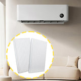Maxbell 2Pcs Window Air Conditioner Side Insulated Foam Panels Sunproof Window Seals