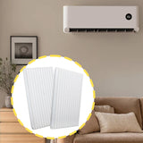 Maxbell 2Pcs Window Air Conditioner Side Insulated Foam Panels Sunproof Window Seals
