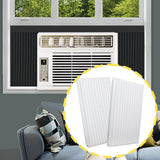 Maxbell 2Pcs Window Air Conditioner Side Insulated Foam Panels Sunproof Window Seals