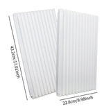 Maxbell 2Pcs Window Air Conditioner Side Insulated Foam Panels Sunproof Window Seals