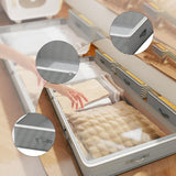 Maxbell Under Bed Storage Container 30L Closet Organizer for Quilts Pillows Clothing 1 Piece