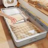 Maxbell Under Bed Storage Container 30L Closet Organizer for Quilts Pillows Clothing 1 Piece