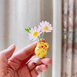 Maxbell Mini Vase Stickers for Fridge Refrigerator Stickers for Lockers Kitchen Office