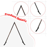 Maxbell Wooden Wedding Arch 250cm Wedding Backdrop Stand for Ceremony Beach Proposal