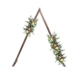 Maxbell Wooden Wedding Arch 250cm Wedding Backdrop Stand for Ceremony Beach Proposal