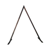 Maxbell Wooden Wedding Arch 250cm Wedding Backdrop Stand for Ceremony Beach Proposal